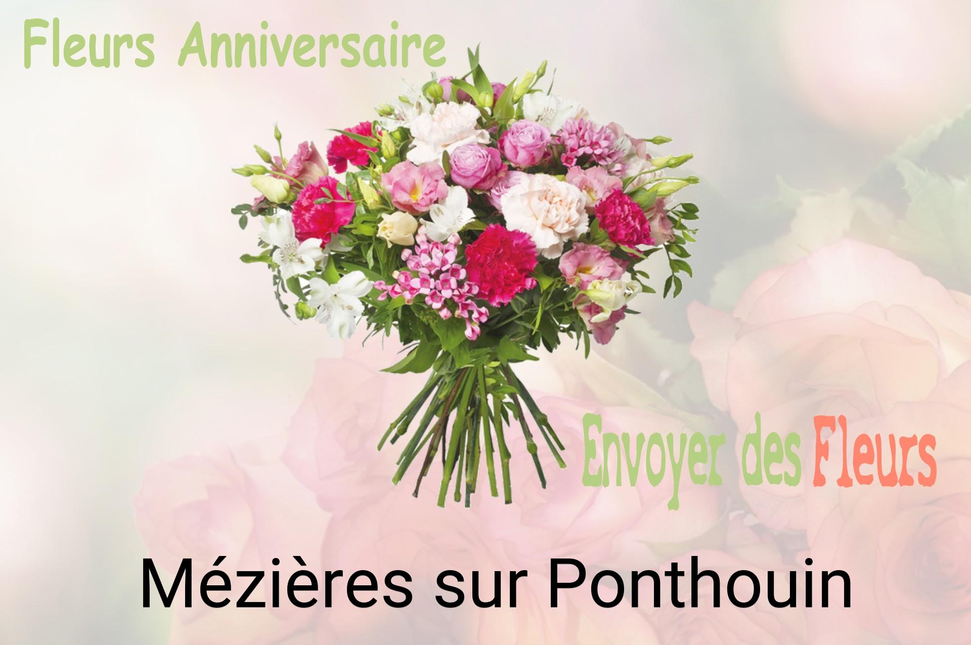 Bouquet de fleurs d’anniversaire livré à Mézières-sur-Ponthouin