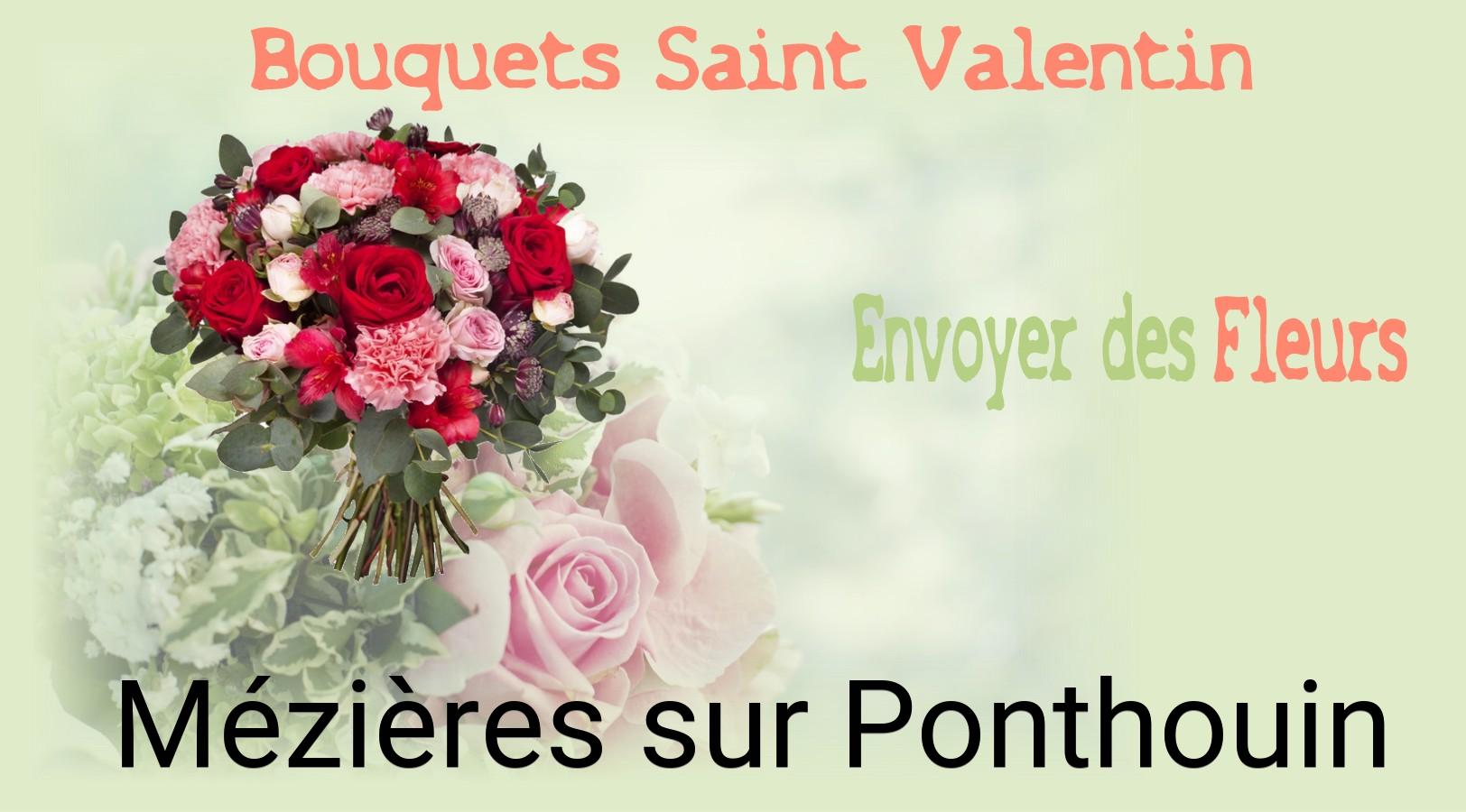 Roses de Saint-Valentin livrées à Mézières-sur-Ponthouin